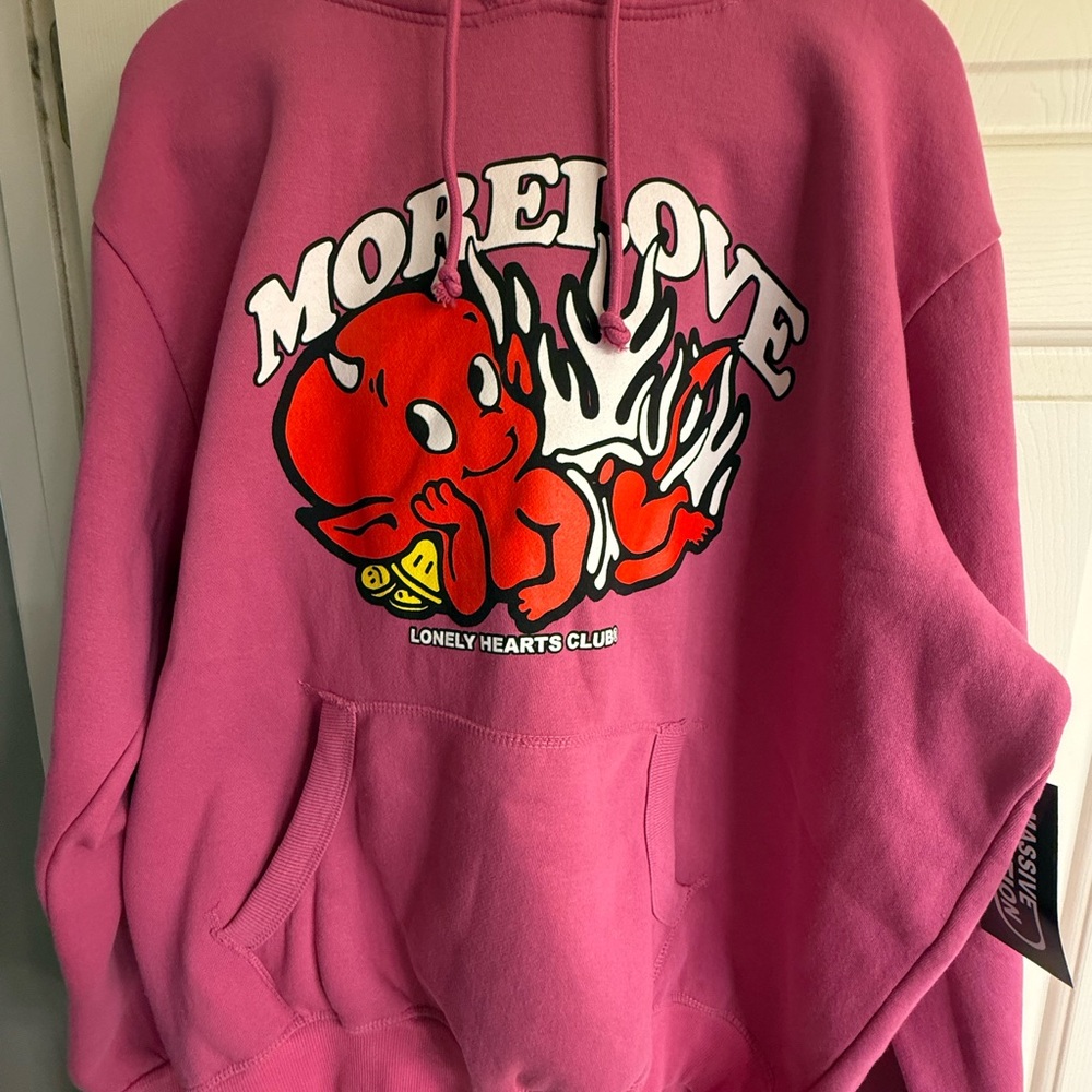 Lonely Hearts Club Massive Action Men’s Xl Hoodie